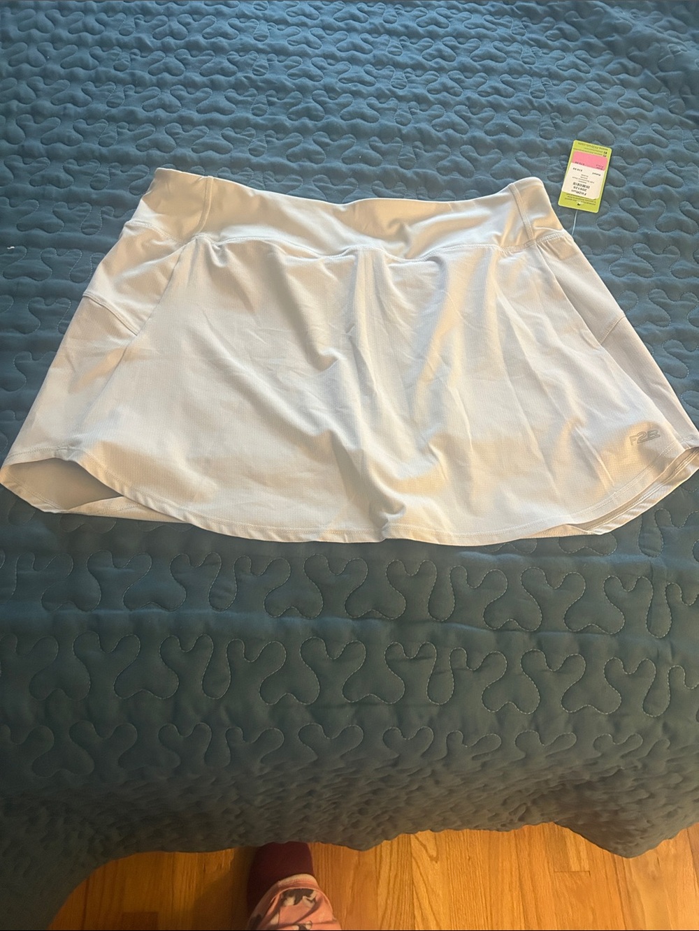 White Athletic Skort XL